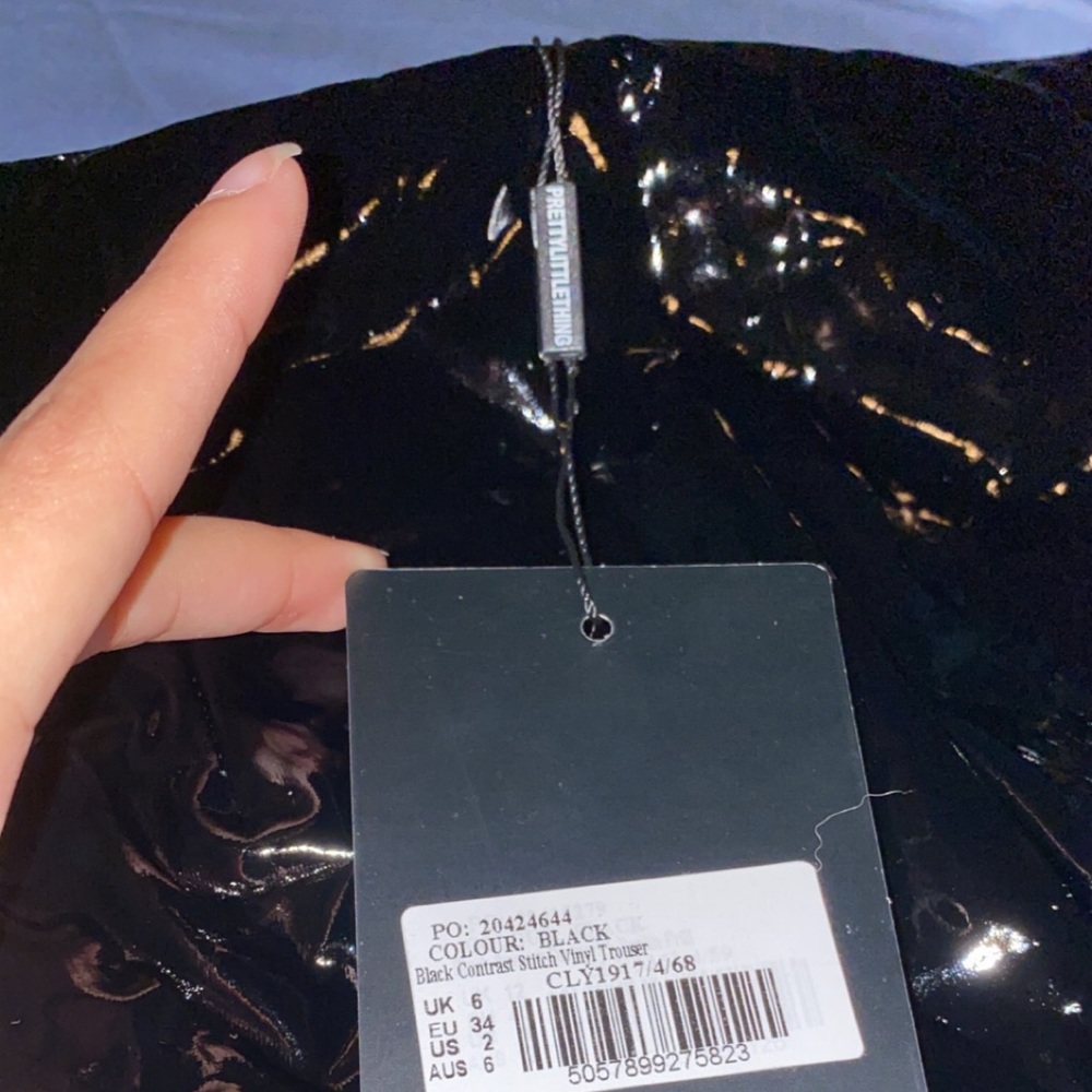 (NEW) PLT leather pants